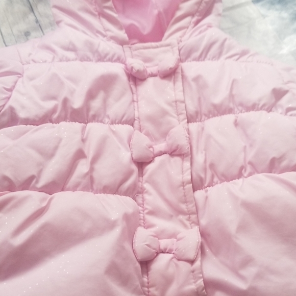 Pink Sparkle winter jacket - Picture 2 of 6